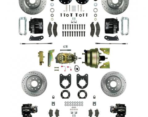 Right Stuff 1968-1974 GM F/X-Body, Signature Series, Power, 4-Wheel Big Brake Conversion Kit AFXDC55CS