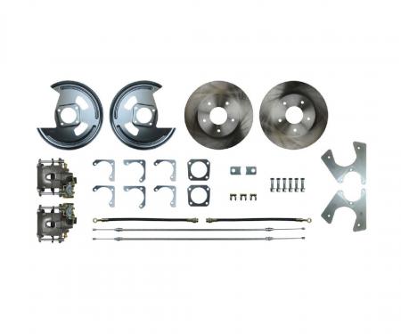 Right Stuff 1964-1979 GM A/F/X-Body, Non-Staggered Shocks, Rear Disc Brake Conversion Kit AFXRD01