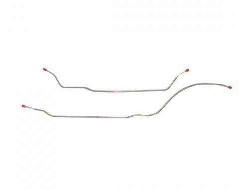 Right Stuff 1968 Camaro/Chevy II W/Mono Leaf Springs, Pre-Bent OE Steel Rear Axle Brake Line FRA6802