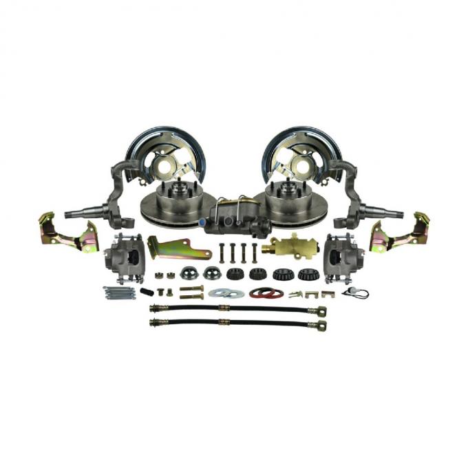 Right Stuff 1967-69 GM F/X-Body, Front Manual Disc Brake Conversion Kit AFXSD02C