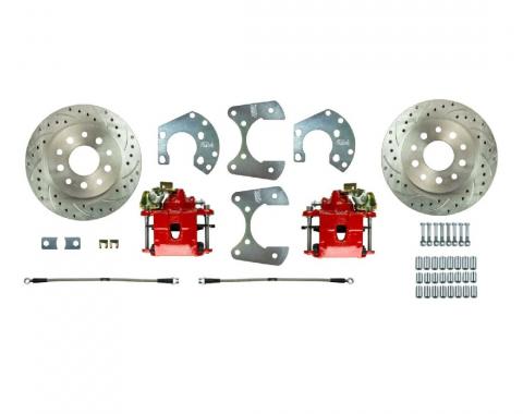 Right Stuff Ford 8.8" Rear End W/5-Lug Axles, Street Series Rear Disc Brake Conversion Kit ZDCRDM3Z