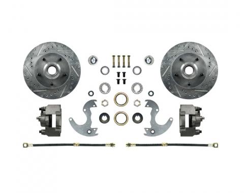 Right Stuff 64-74 GM A/F/X Front"At The Wheel" Brake Conversion for Factory 14" Wheel Setup AFXWK14A