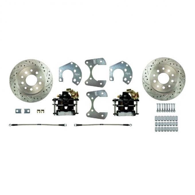 Right Stuff Ford 8"& 9" Rear End W/Small Bearing, Performance Rear Disc Brake Conversion Kit ZDCRDM2S