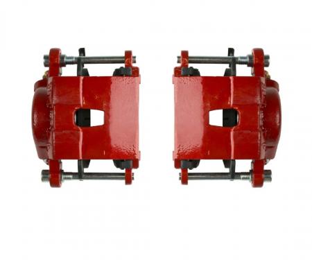 Right Stuff 1978-92 GM A/F/X-Body, Red Powder Coated Front Brake Calipers BC1213R