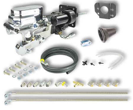 Right Stuff 1967-74 GM A/F/X-Body, Chrome Hydro Boost & Master Cylinder Combination Kit JHB015672