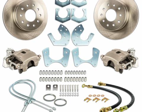 Right Stuff Ford 8" Large Bearing Or 9" Rear W/Small Bearing, Rear Disc Brake Conversion Kit ZDCRD02