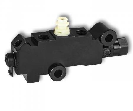 Right Stuff 1958-77 GM A/F/X-Body, Front Disc Brake Conversion Black Proportioning Valve PV71B