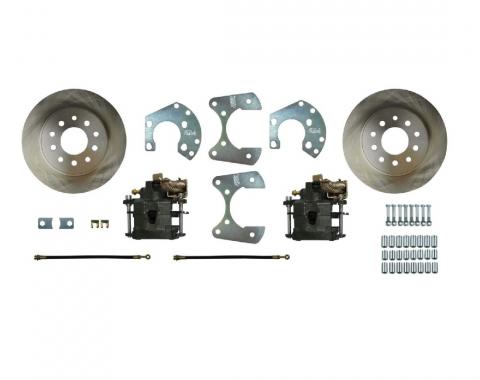 Right Stuff Ford 8"& 9" Rear End W/Small Bearing, Rear Disc Brake Conversion Kit ZDCRDM2
