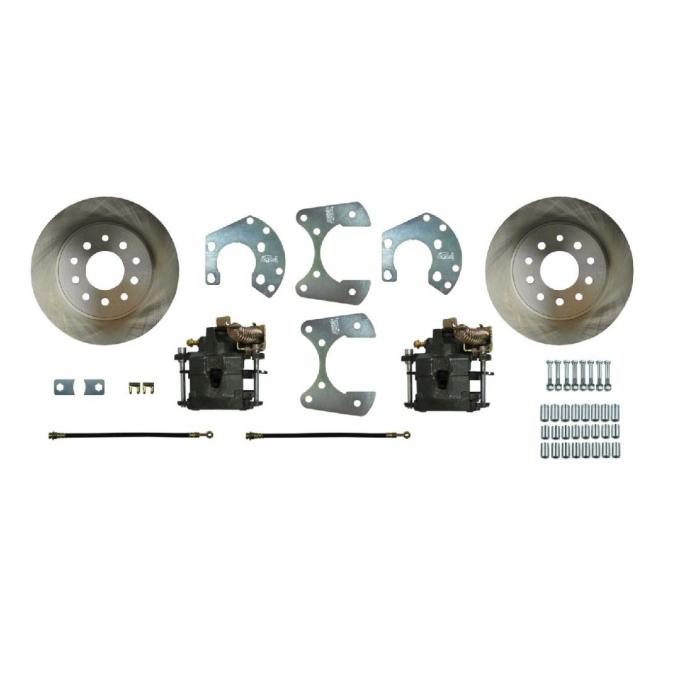 Right Stuff Ford 8"& 9" Rear End W/Small Bearing, Rear Disc Brake Conversion Kit ZDCRDM2