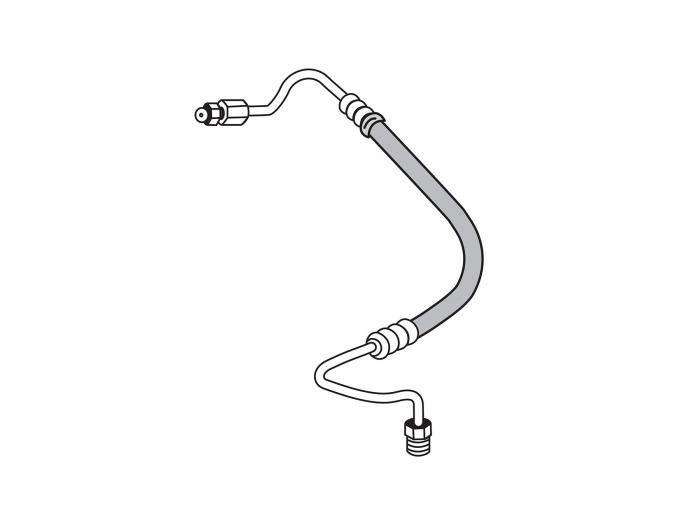 Right Stuff 1970-72 Chevrolet Nova W/V8, Power Steering Hose FPS7022