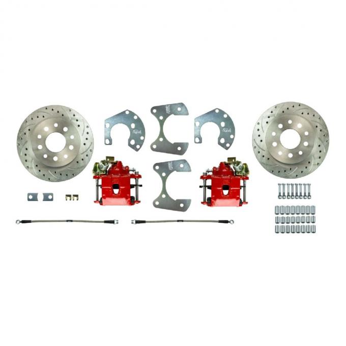 Right Stuff Ford 8.8" Rear End W/5-Lug Axles, Street Series Rear Disc Brake Conversion Kit ZDCRDM3Z