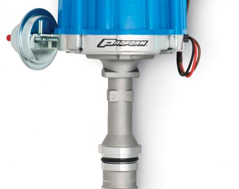 Proform HEI Distributor, Street/Strip, Built-In Coil, Blue Cap, For Ford 351W Engine 66983B