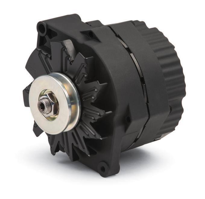 Proform Alternator, 100 AMP, GM 1-Wire Style, V-Belt Pulley, Black Crinkle, 100% New 66448.1N