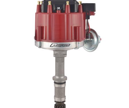 Proform HEI Distributor, Street/Strip, Built-In Coil, Red Cap, Fits Buick V8 Engines 67088