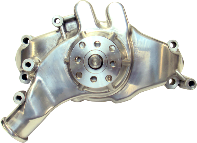 Proform Engine Water Pump, Mechanical Long Style, High Flow Model, Polished, BB Chevy 68240