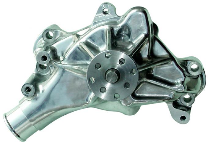 Proform Engine Water Pump, Mechanical Long Style, High Flow Model, Polished, SB Chevy 67264
