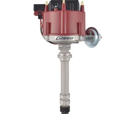 Proform HEI Distributor, Street/Strip, Built-In Coil, Red Cap, For Chevy V6 262CI Engine 67080