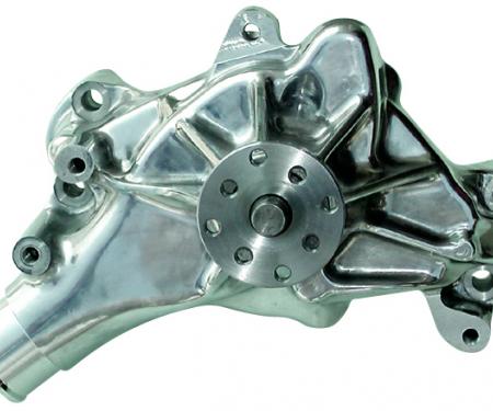 Proform Engine Water Pump, Mechanical Long Style, High Flow Model, Polished, SB Chevy 67264