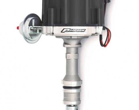 Proform HEI Distributor, Street/Strip, Built-In Coil, Black Cap, For Ford 351W Engine 66983BK