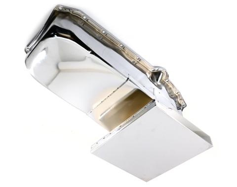 CFR Performance Steel Oil Pan - Fits 1962-1967 Chevy II / Nova SB 283-400 - Racing 6-Quart HZ-7480