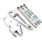 CFR Performance 1963-2015 Chevrolet BBC Big Block Chevy Billet Aluminum Alternator Bracket (SWP) - Chrome HZ-6411-C