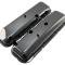CFR Performance Steel OEM-Style Short Valve Covers Fits 1965-1972 Chevy BB 396-427-454 - Recessed Corner - 1-2 Holes HZ-9504