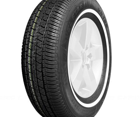 Travelstar Radial Tire 18mm Whitewall 205/75R14 502804