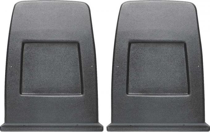 PUI Plastic Bucket Seat Back Panel 1971-77 Camaro/Firebird 71FSB16 | Dark Blue