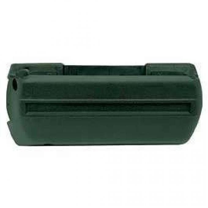 F-Body Armrest Base, Left Front, Dark Green, 1968-1972