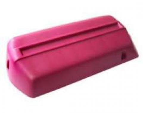 F-Body Armrest Base, Left Front, Red, 1968-1972