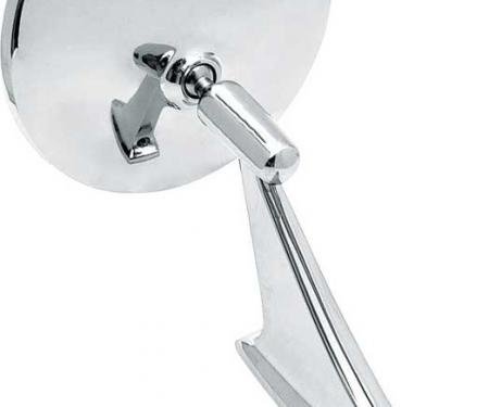Firebird Outside Door Mirror, With Mounting Kit, 1967