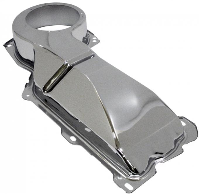 1964-1974 GM Car Small Block Chrome Heater Box Firewall Cover