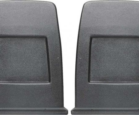 PUI Plastic Bucket Seat Back Panel 1971-77 Camaro/Firebird 71FSB16 | Dark Blue