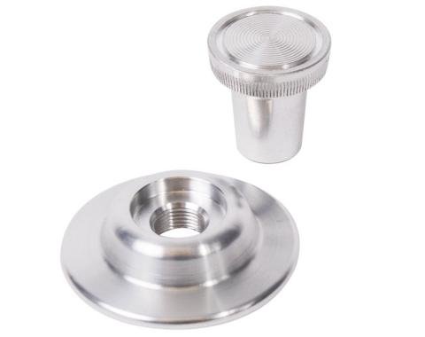 Detroit Speed Billet Aluminum Headlight Knob Kit 66 Chevy II 121504