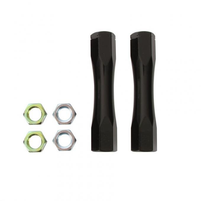 Detroit Speed Tubular Tie Rod Adjusters Black (5/8 Inch-18 X 5.25 inch) 090101B