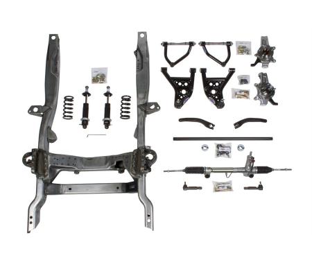 Detroit Speed Hydroformed Subframe 1967-69 Camaro/Firebird 1968-74 Nova Bare Unassembled - SBC/LS Non-Adjustable Shock 032001