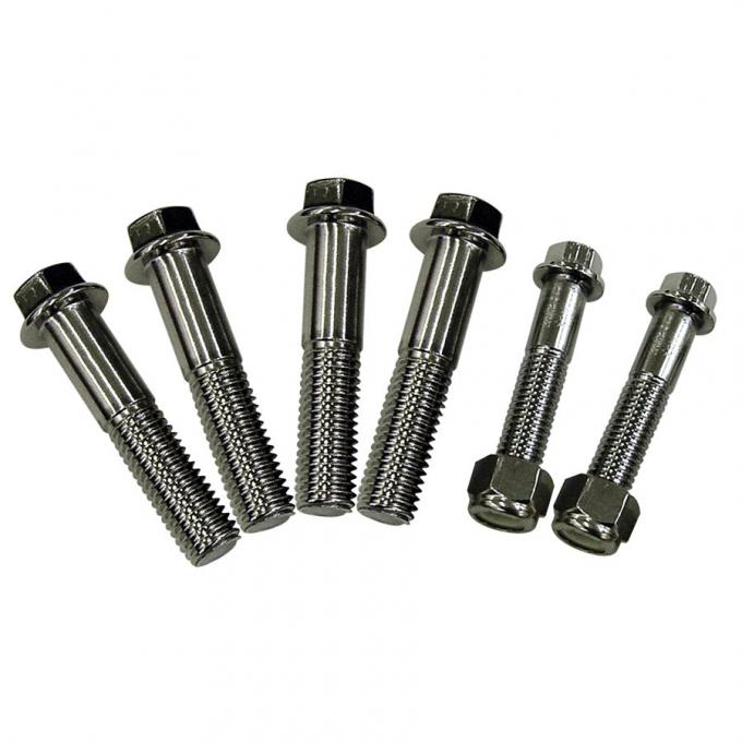 Detroit Speed Stainless Steel Body Bolt Kit 1968-1974 Nova 010803