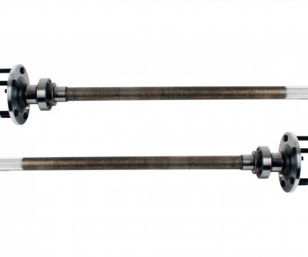 Detroit Speed 1967-69 Camaro/Fir Nova 9 Inch Axle Shafts Torino Flangeebird 1968-74 (Pair) - 12mm x 1.5 Studs 070901