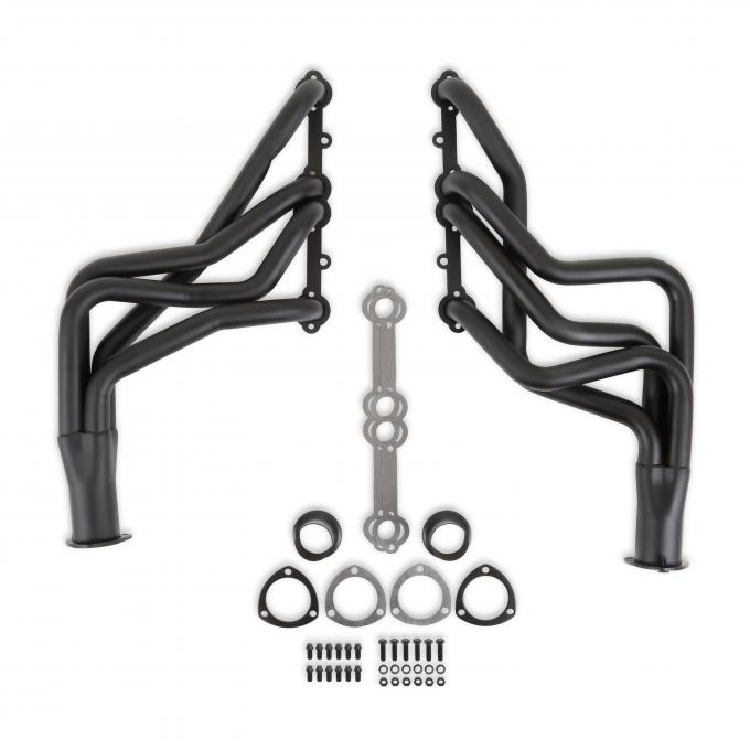 FlowTech Long Tube Header, Black Painted -1-5/8 In. X 3.0 In. 11100FLT