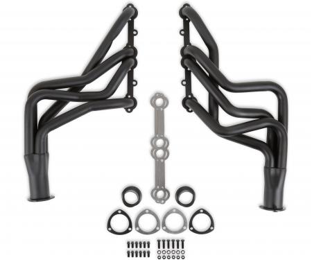 FlowTech Long Tube Header, Black Painted -1-5/8 In. X 3.0 In. 11100FLT