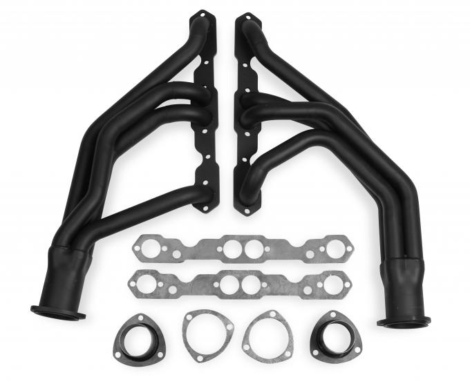 FlowTech 1964-1967 Chevrolet Chevy II Long Tube Header, Black Paint 11110FLT