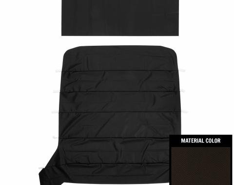 PUI Interiors 1962-1965 Chevrolet Nova Sedan Black 5-Bow Basketweave Headliner 62XH100AS