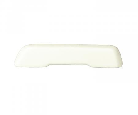 PUI Interiors 1968-72 GM F-Body & A-Body White Left Front Arm Rest Pad, Each ARP4-37L