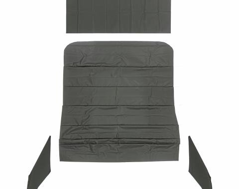 PUI Interiors 1966-1967 Chevrolet Nova Black Basketweave Headliner 66XH100A