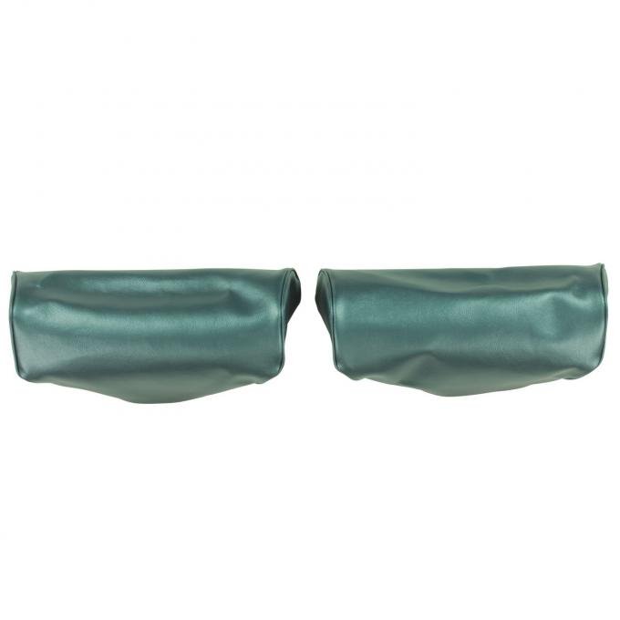 PUI Interiors 1975-1979 Chevrolet Nova Blue Bench Seat Head Rest Covers 75XH15B