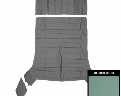 PUI Interiors 1966-1967 Chevrolet Nova Aqua Basketweave Headliner 66XH107AS