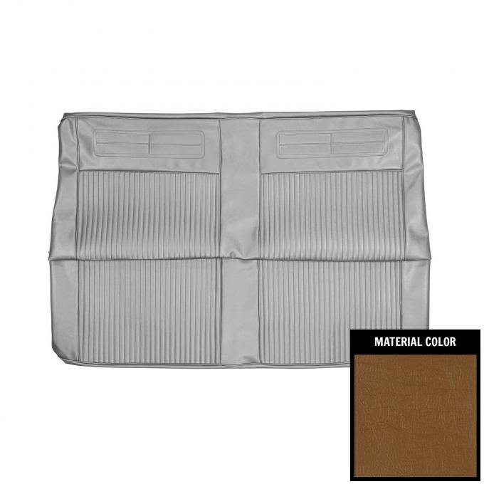 PUI Interiors 1963 Chevrolet Nova Convertible Saddle Rear Bench Seat Cover 63XS65V