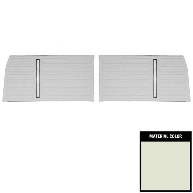 PUI Interiors 1966 Chevrolet Nova 4-Door Sedan/Wagon Fawn Front Door Panels 66XD4D22