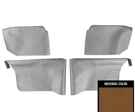 PUI Interiors 1962-1963 Chevrolet Nova Convertible Saddle Rear Arm Rest Covers 63XR65