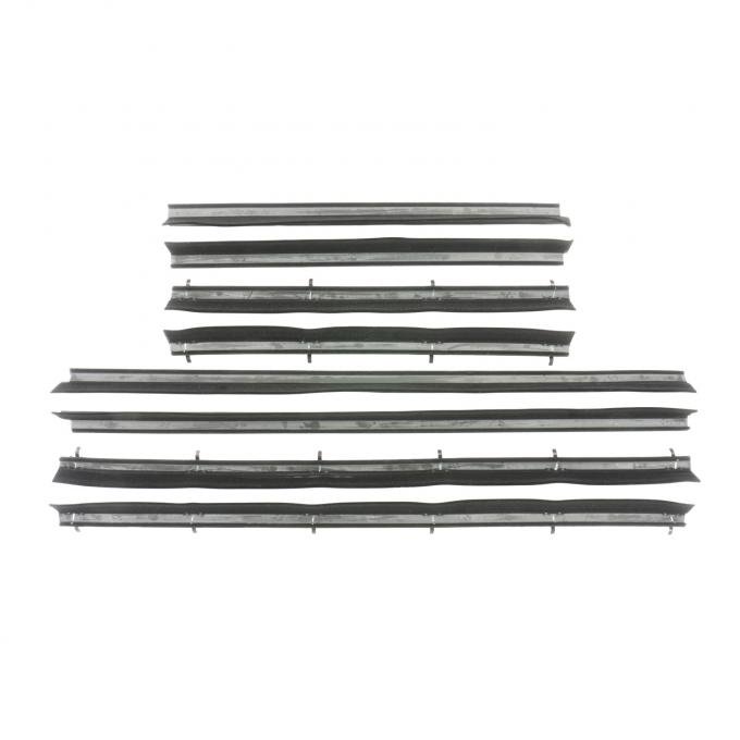 PUI Interiors 1975-1979 Chevrolet Nova 4 Door Sedan 8 Piece Window Felts 76XWC-4